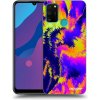 Picasee silikónový prehľadný obal pre Honor 9A - Burn