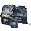 Školská taška Baagl Zippy Batman Dark City set - 3 kusy