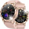 Smart hodinky JG Smart JGR Active Pro GPS Dámske Smart Watch zlaté