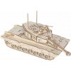 Woodcraft Drevené 3D puzzle Tank M1 Abrams