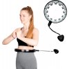 inSPORTline Hula hop s výstupkami 43 cm čierny