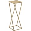 Luminex Stojan na kvety LU0437 70 x 24 cm zlatá