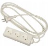 Predlžovací Kábel napájacia lišta 3 zásuvky 1,5 m biela b/u EPS-31,5 Elgotech