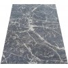 DY Sivý abstraktný koberec Vista 07 Rozmer: 300x400 cm