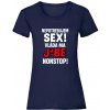 Nepotrebujem sex vláda ma j*be nonstop Dámske XXL Navy