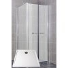 ARTTEC Sprchový kút COMFORT A 4 z číreho skla 90 x 90 x 198 cm s vaňou z mramoru POLARIS PAN04540