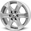 Alu disk Brock RC31 7x16, 6x120, 74.6, ET45 Kristallsilber (KS)