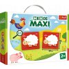 Trefl Pexeso Maxi Zvířata na farmě 24 kusů společenská hra 24m+