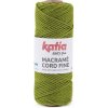 MACRAME CORD FINE 2,5mm Katia Farby MACRAME CORD FINE: 207 zelená