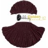 Bobbiny šňůry JUNIOR 3mm GOLDEN Burgundy
