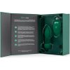 Análny kolík Vibrating Jewel Plug M/L Emerald Green b-Vibe