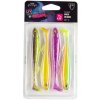 FOX Rage Gumová nástraha Slick Shad 13cm Mixed UV Colour Pack 4ks