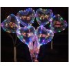 LED svietiaci balón s rúčkou - 1ks