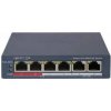 Hikvision DS-3E1106P-EI síťový přepínač, řízený Fast Ethernet (10/100), napájení přes Ethernet (PoE), šedý (DS-3E1106P-EI)
