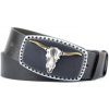 Kožený opasok TAURUS, šírka 4cm, Slovenská výroba - Olivová
