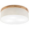 Brilagi | Brilagi - LED Stropné svietidlo BELLADONNA 3xE27/15W/230V pr. 50 cm krémová/dub | BG1358