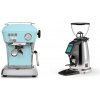 Ascaso Dream ONE, Kid Blue + Rocket Espresso SPLUGA, chrome
