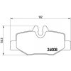 Sada brzdových platničiek kotúčovej brzdy BREMBO P 50 051