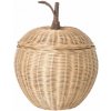 Ferm Living Úložný kôš Braided Apple Large, natural