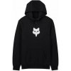 FOX mikina - FOX HEAD FLEECE PO - čierna