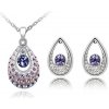 Austrian Crystal SW set Drops - Light Violet
