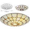 Stropné svietidlo stropnica Tiffany Rabalux 8091 Marvel Ø40