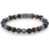 REBEL & ROSE náramok Blue Rain Vintage RR-80100-V