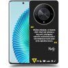 Picasee silikónový čierny obal pre Honor Magic6 Lite 5G - Kazma - MŮŽETE DOKÁZAT, CO BUDETE CHTÍT