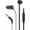 JBL JBL Tune 110 - black (Pure Bass, plochý kabel, mikrofon)