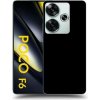 Picasee silikónový čierny obal pre Xiaomi Poco F6 - Separ - Black On Black 2