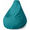 Sablio Sedací vak Pear Zelenomodrá - 70 x 95 x 15 cm