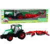 LEAN TOYS Traktor s prívesom valcová kosačka