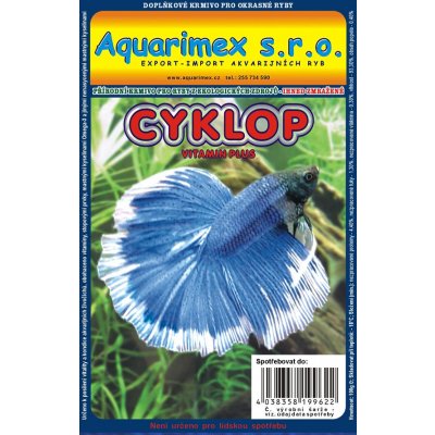 Aquarimex Cyklop mrazené 100 g