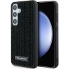 Karl Lagerfeld Samsung Galaxy S24 Plus HC RHINESTONE LOGO METAL PLATE čierne