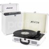 Fenton RP115D Gramofon s Bluetooth a kufrem na vinylové desky - Barva bílá