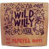 Sušené hovädzie mäso ako snack Wild Willy Beef Jerky pálivá paprika Hot 100 g