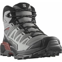 Salomon X Ultra 360 Mid Gtx pewter black burnt henna