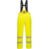 PORTWEST Portwest S780 Nehorľavé antistatické nohavice Bizflame Rain Žltá, M