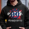 Mikina s potlačou HUSQVARNA Pánsky Čierna M