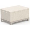 Keter SCANDI BOX stôl Pebble grey/Soft grey