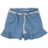 Minoti Kraťasy dívčí s volánky Lemdrop modrá
