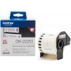 Samolepiace etikety Brother DK-22251, 62 mm x 15,24 m pre červeno-čiernu tlač na VC-500W