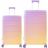 Aga Travel Sada cestovných kufrov MR4673 Žltá/Fialová 93+63 l