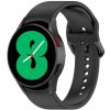 Remienok Smooth Wristband čierny pre Samsung Galaxy Watch 5 (40mm / 44mm) a Watch 5 Pro 45mm