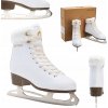 Dámske krasokorčuliarske korčule ATTABO Stila biele 39 Čepele z nehrdzavejúcej ocele