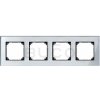 Schneider Electric Merten M-Elegance SKLO 4-rámček Diamond Silver