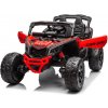 JOKO Elektrické Autíčko Buggy 4x200W 24V, kožené sedadlo, penové kolesá, červené