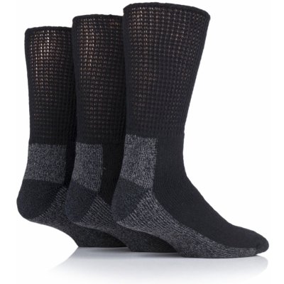 Iomi 3 páry pracovných DIA ponožiek WORK Čierne