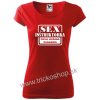 DÁMSKE TRIČKO SEX INŠTRUKTORKA (Darček pre priateľku)