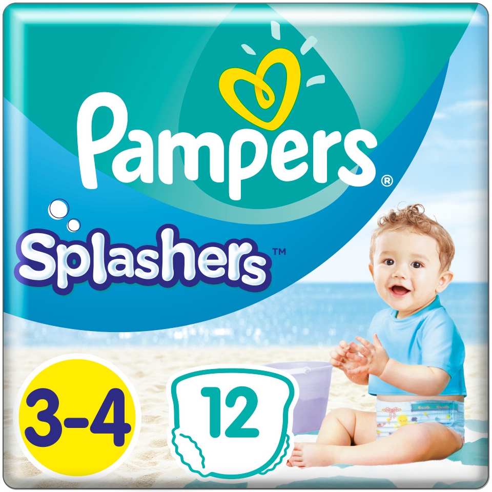 Pampers Splasher Pants 3 12 ks